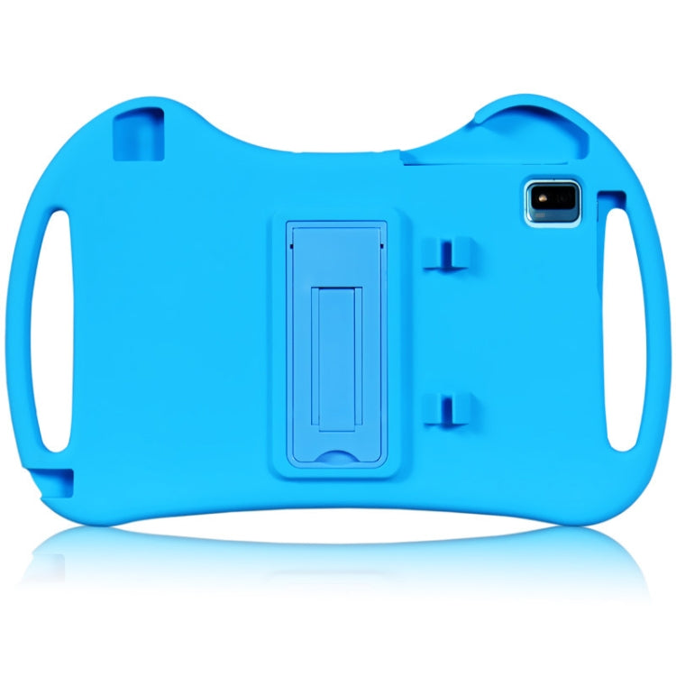 For TCL Tab Pro 5G Cartoon Silicone Shockproof Protective Tablet Case with Stand & Pen Slot(Blue)