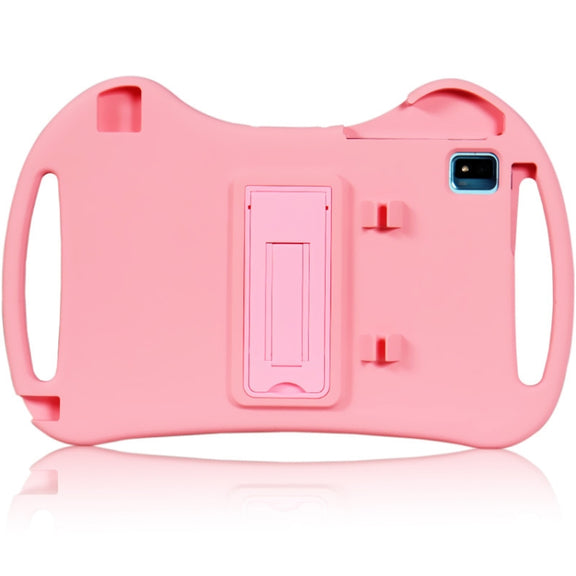 For TCL Tab Pro 5G Cartoon Silicone Shockproof Protective Tablet Case with Stand & Pen Slot(Pink)