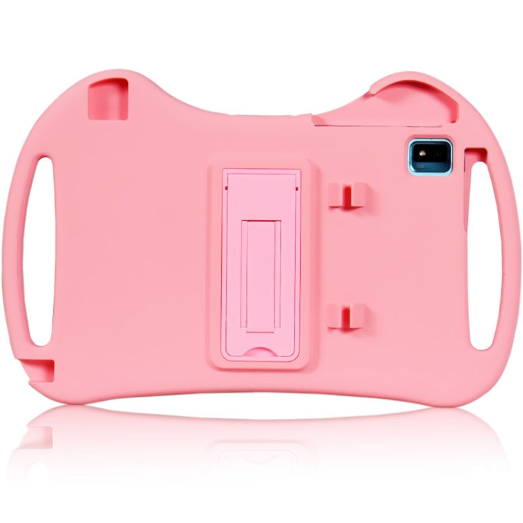 For TCL Tab Pro 5G Cartoon Silicone Shockproof Protective Tablet Case with Stand & Pen Slot(Pink)