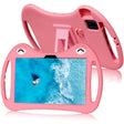 For TCL Tab 10 5G Cartoon Silicone Shockproof Protective Tablet Case with Stand & Pen Slot(Pink) - Others by PMC TechLife | Online Shopping South Africa | PMC TechLife | Buy Now Pay Later Mobicred