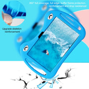 For TCL Tab 10 5G Cartoon Silicone Shockproof Protective Tablet Case with Stand & Pen Slot(Blue)