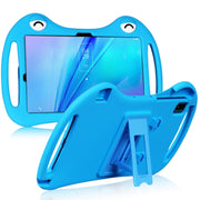 For TCL Tab 10s 2021 Cartoon Silicone Shockproof Protective Tablet Case with Stand(Blue)