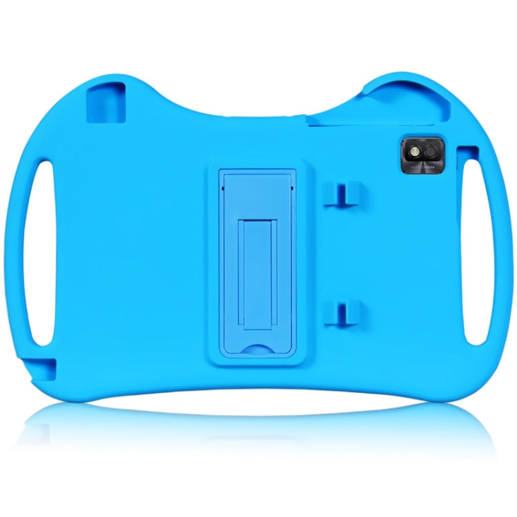 For TCL Tab 10s 2021 Cartoon Silicone Shockproof Protective Tablet Case with Stand(Blue)