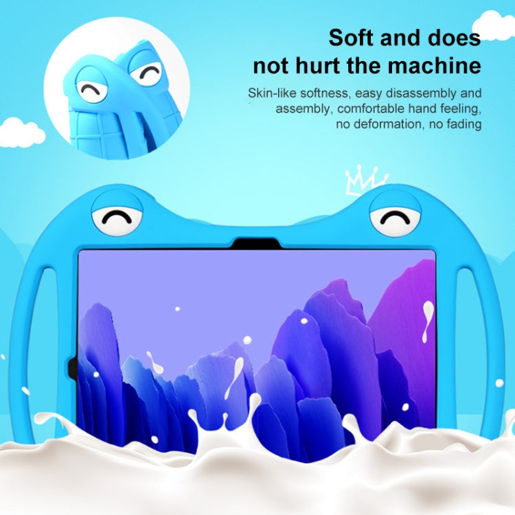 For TCL Tab 10s 2021 Cartoon Silicone Shockproof Protective Tablet Case with Stand(Pink)