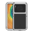 For Huawei Mate 30 LOVE MEI Metal Shockproof Waterproof Dustproof Protective Case(Silver) - free shipping - PMC TechLife - Order now!