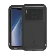 For Huawei Mate 30 Pro LOVE MEI Metal Shockproof Water-resistant Dustproof Protective Case(Black)