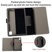 For TCL Tab 10s 5G Skin Texture All inclusive Leather Tablet Case(Black)