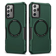 For Samsung Galaxy Note20 Ultra MagSafe Shockproof Armor Phone Case(Dark Green) - Galaxy Phone Cases by PMC TechLife | Online Shopping South Africa | PMC TechLife