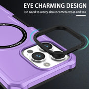 For Samsung Galaxy Note20 Ultra MagSafe Shockproof Armor Phone Case(Purple)