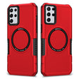 For Samsung Galaxy S23+ 5G MagSafe Shockproof Armor Phone Case(Red) - Galaxy S23+ 5G Cases by PMC TechLife | Online Shopping South Africa | PMC TechLife