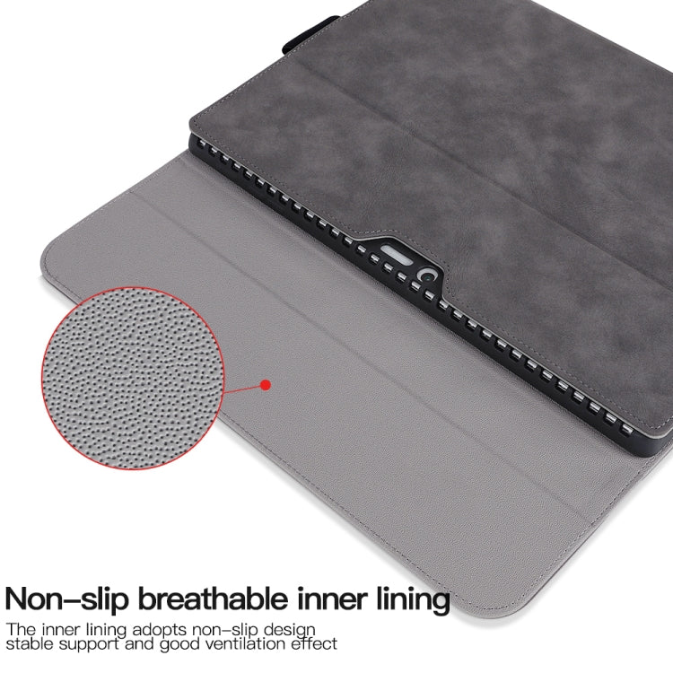 For Microsoft Surface Pro 9 / Surface Pro 10 Sheepskin All-Inclusive Shockproof Protective Case(Grey)