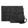 For Microsoft Surface Pro 9 / Surface Pro 10 Sheepskin All-Inclusive Shockproof Protective Case with Power Bag(Black) - Others by PMC TechLife | Online Shopping South Africa | PMC TechLife | Buy Now Pay Later Mobicred