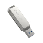 Lenovo Thinkplus MU252 USB 3.1 + USB-C / Type-C Flash Drive, Memory:64GB (Silver)