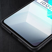 For vivo iQOO Neo7 Blade Series TPU + Alloy Protective Phone Case(Black + Silver)