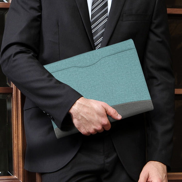 For Microsoft Surface Pro 10 / 9 Cloth Texture Stitching Leather Tablet Case(Black)