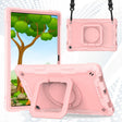 For Lenovo Tab M10 Plus 10.6 3rd Gen 2022 Silicone + PC Bracelet Holder Tablet Case(Rose Gold) - Lenovo by PMC TechLife | Online Shopping South Africa | PMC TechLife | Buy Now Pay Later Mobicred