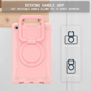 For Lenovo Tab M10 Plus 10.6 3rd Gen 2022 Silicone + PC Bracelet Holder Tablet Case(Rose Gold)