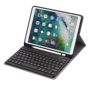 Detachable Bluetooth Keyboard Leather Tablet Case For iPad Air 3 / Pro 10.5 / 10.2 2021 & 2020 & 2019(Black)