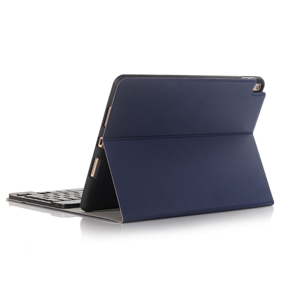 Detachable Bluetooth Keyboard Leather Tablet Case For iPad Air 3 / Pro 10.5 / 10.2 2021 & 2020 & 2019(Dark Blue)