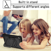 For Lenovo Tab M10 HD 2nd Gen Silicone + PC Bracelet Holder Tablet Case(Black)
