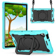 For Lenovo Tab M10 HD 2nd Gen Silicone + PC Bracelet Holder Tablet Case(Mint Green + Black) - Lenovo by PMC TechLife | Online Shopping South Africa | PMC TechLife | Buy Now Pay Later Mobicred