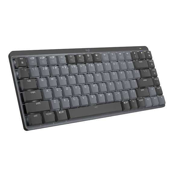 Logitech MX Mechanical Mini Wireless Bluetooth Dual Mode Keyboard with Logi Bolt USB Receiver(Brown Axis)