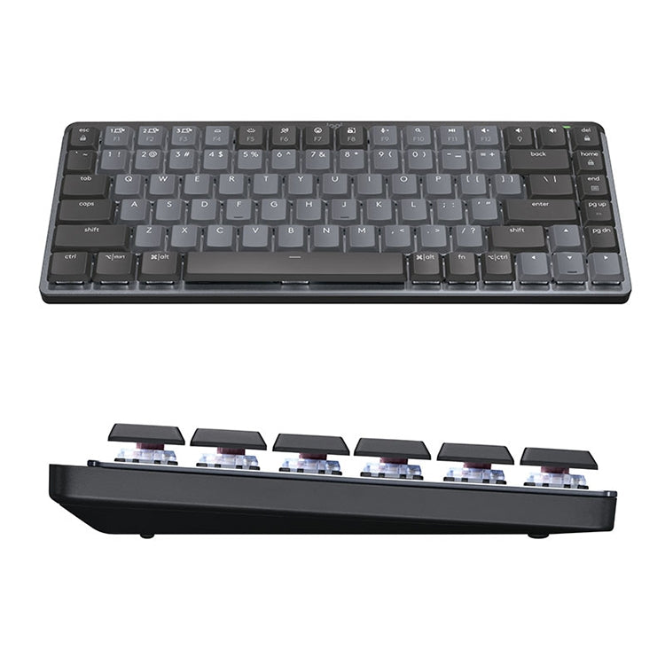 Logitech MX Mechanical Mini Wireless Bluetooth Dual Mode Keyboard with Logi Bolt USB Receiver(Brown Axis)