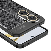 For Huawei nova 10 SE Litchi Texture Shockproof TPU Phone Case(Black)