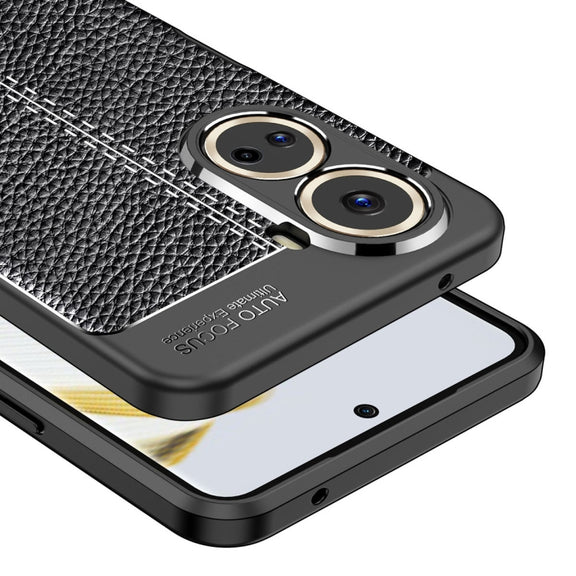 For Huawei nova 10 SE Litchi Texture Shockproof TPU Phone Case(Black)