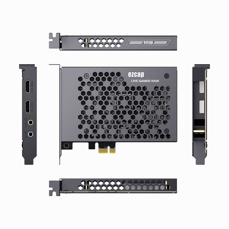 EZCAP 324B 4K HD Video Game Conference Capture Live Card(Black)