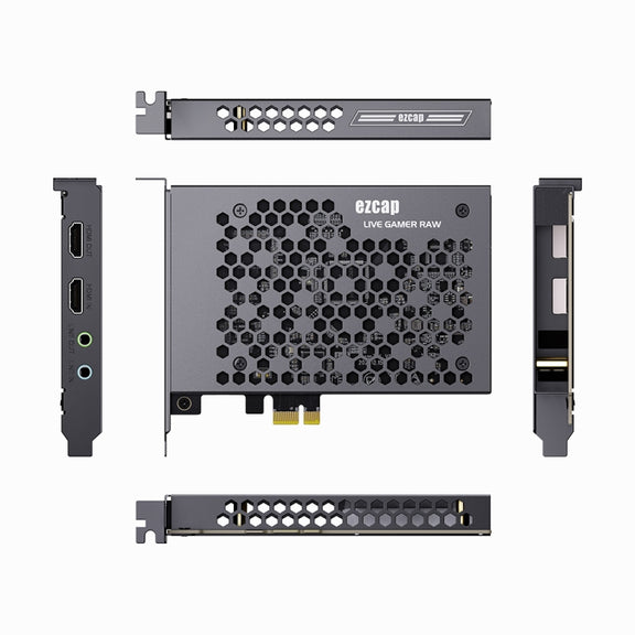 EZCAP 324B 4K HD Video Game Conference Capture Live Card(Black)