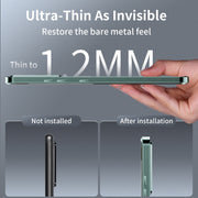 For Samsung Galaxy Note20 Ultra MagSafe Frosted Metal Phone Case(Green)