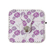 For AirPods Pro 2 PU Leather Wireless Earphone Case(Purple Flowers) - For AirPods Pro 2 by PMC Jewellery | Online Shopping South Africa | PMC Jewellery | Buy Now Pay Later Mobicred