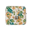 For AirPods 3 PU Leather Wireless Earphone Case(Yellow Flower) - For AirPods 3 by PMC Jewellery | Online Shopping South Africa | PMC Jewellery | Buy Now Pay Later Mobicred