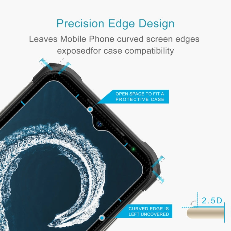 For Ulefone Armor 12S 50pcs 0.26mm 9H 2.5D Tempered Glass Film