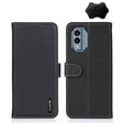 For Nokia X30 5G KHAZNEH Litchi Genuine Leather Phone Case(Black) - Nokia Cases by PMC TechLife | Online Shopping South Africa | PMC TechLife | Buy Now Pay Later Mobicred