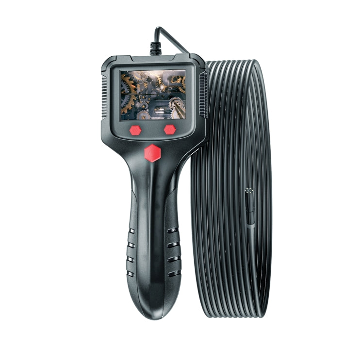 P100 8mm 2.4 inch HD Handheld Endoscope Hardlinewith with LCD Screen, Length:2m
