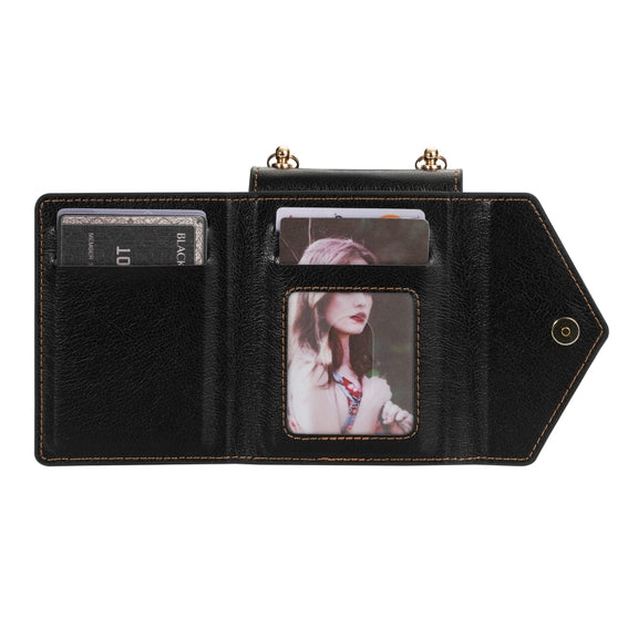 For Samsung Galaxy Z Flip3 5G N.BEKUS Side Zipper Folding Phone Leather Case(Black)