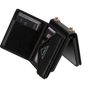 For Samsung Galaxy Z Flip3 5G N.BEKUS Side Zipper Folding Phone Leather Case(Black)