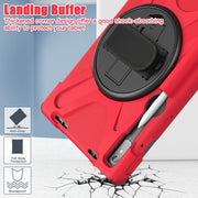 For Lenovo Tab P11 Pro Gen 2 Silicone + PC Protective Tablet Case(Red)