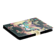 For 10 inch Tablet PC Universal Coloured Drawing Pattern Horizontal Flip Leather Case with Holder & Card Slot(Butterflies)