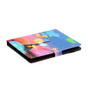 For 10 inch Tablet PC Universal Coloured Drawing Pattern Horizontal Flip Leather Case with Holder & Card Slot(Romantic Tower)