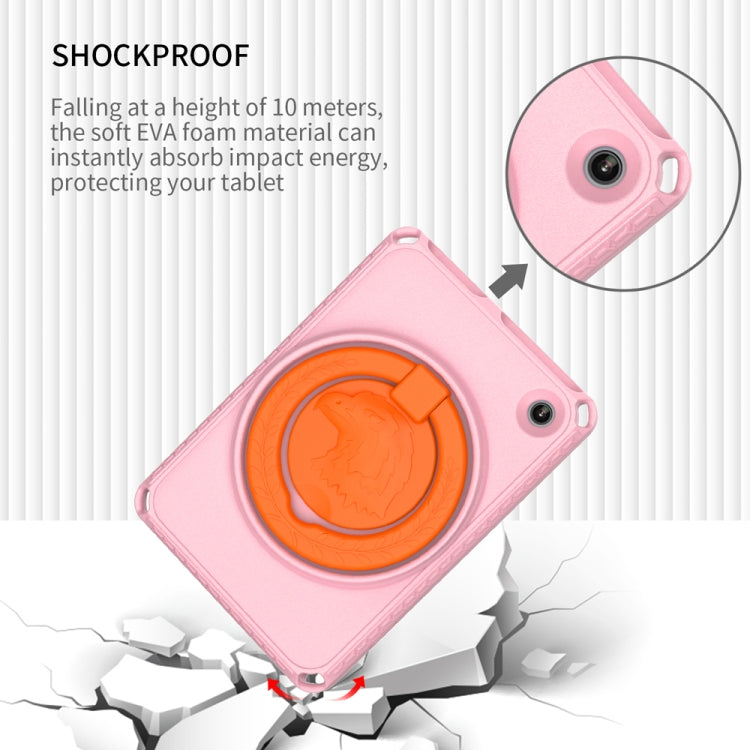 For Amazon Kindle Fire HD7 2022 EVA + PC Shockproof Tablet Case with Water-resistant Frame(Pink)
