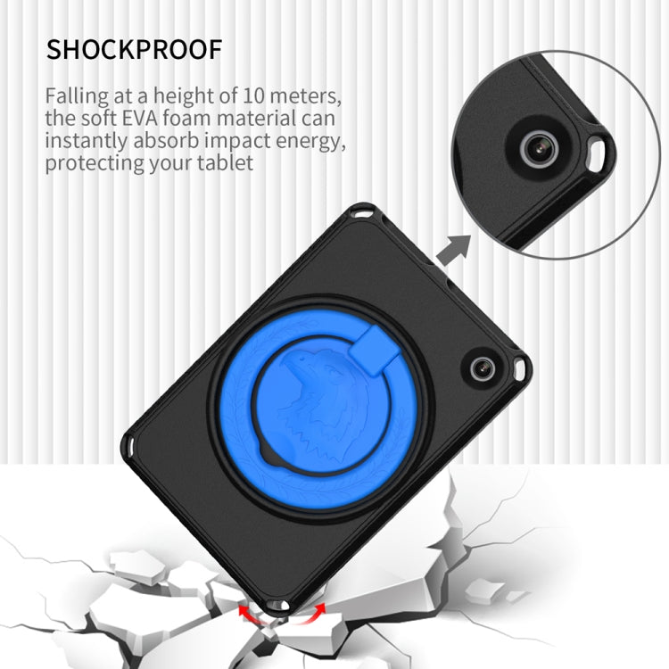 For Amazon Kindle Fire HD7 2022 EVA + PC Shockproof Tablet Case with Water-resistant Frame(Black)