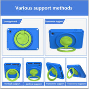 For Amazon Kindle Fire HD7 2022 EVA + PC Shockproof Tablet Case with Water-resistant Frame(Blue)