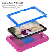 For Amazon Kindle Fire HD7 2022 EVA + PC Shockproof Tablet Case with Water-resistant Frame(Rose Red)
