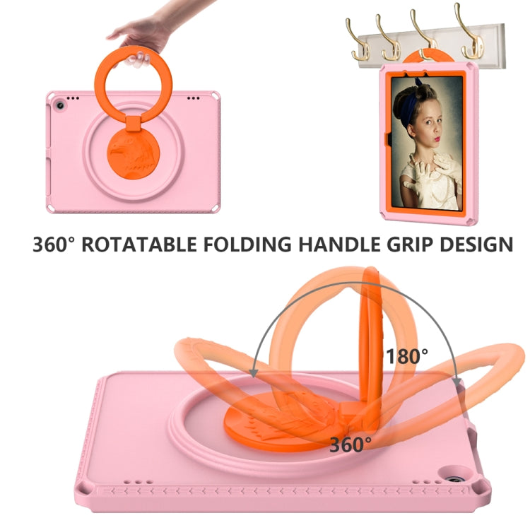 For Amazon Kindle Fire HD10 2021 EVA + PC Shockproof Tablet Case with Water-resistant Frame(Pink)