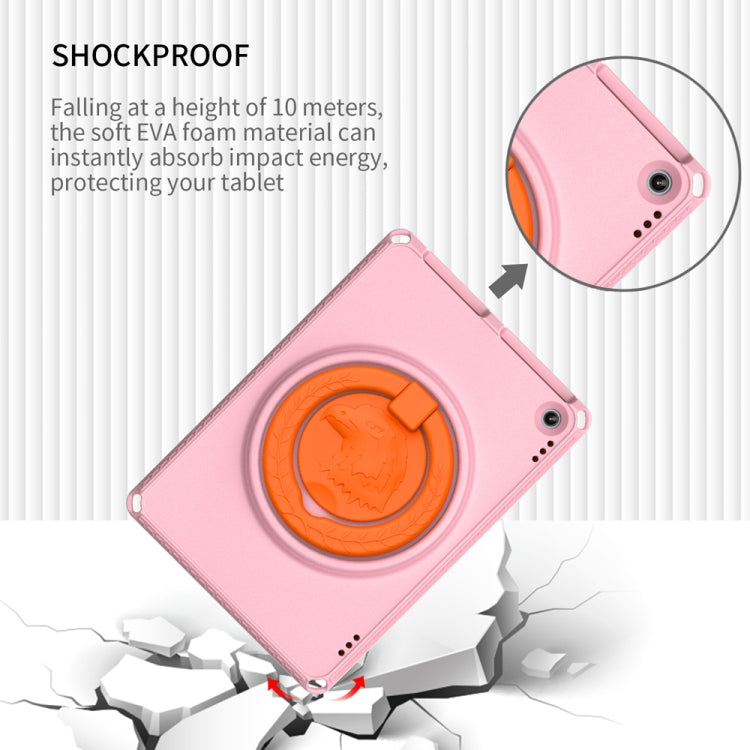 For Amazon Kindle Fire HD10 2021 EVA + PC Shockproof Tablet Case with Water-resistant Frame(Pink)