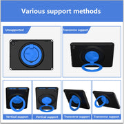 For Amazon Kindle Fire HD10 2021 EVA + PC Shockproof Tablet Case with Water-resistant Frame(Black)