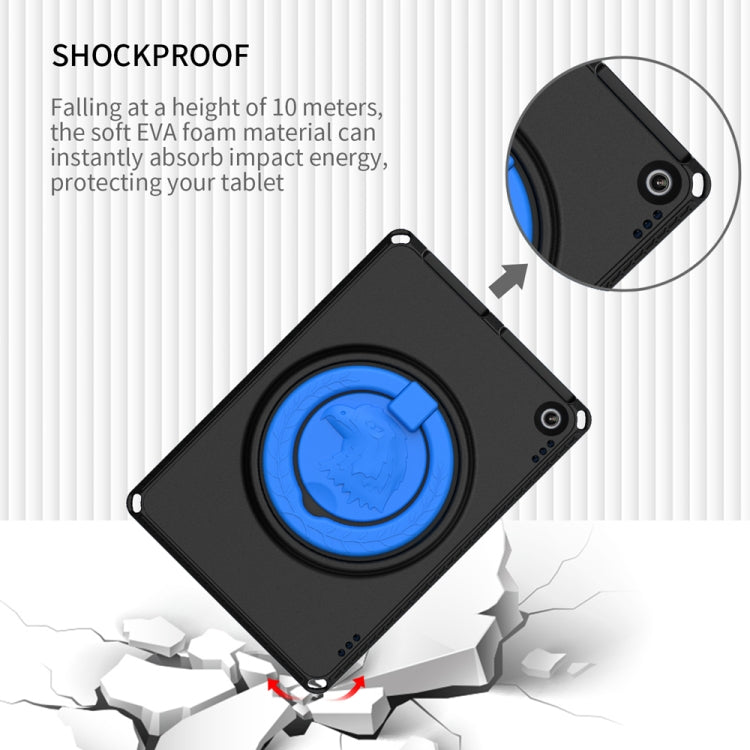 For Amazon Kindle Fire HD10 2021 EVA + PC Shockproof Tablet Case with Water-resistant Frame(Black)